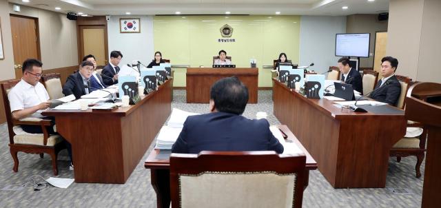 제361회 임시회 제3차 기획경제위원회사진충남도의회