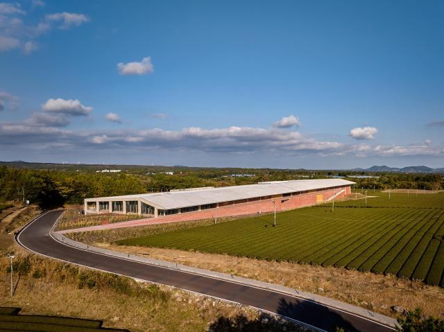 Osullocs tea factory in Hannam Jeju Island Courtesy of Osulloc