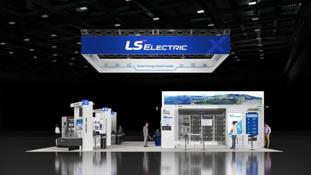 RE+ 2025 전시장 조감도 사진LS일렉트릭