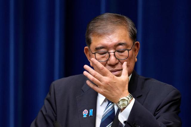 이시바 시게루 일본 총리 사진로이터 연합뉴스