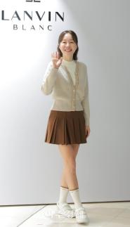 [포토] 랑방블랑, 배우 엄지원과 함께한 25FW 포토콜 성료