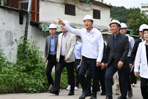 [르포] 서울 마지막 달동네 백사마을, 3178가구 대단지로 탈바꿈