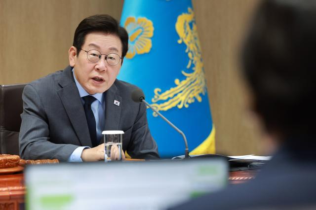 이재명 대통령이 9일 서울 용산 대통령실에서 열린 국무회의에서 발언하고 있다 202599 사진연합뉴스