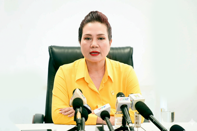 사이공 주얼리 컴퍼니SJC의 전 대표이사 레 투이 항 사진베트남 통신사