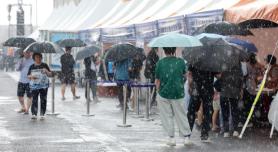Heavy autumn rain brings relief to drought-stricken South Korea