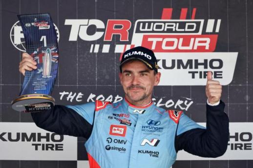 현대차 더 뉴 아반떼 N TCR, TCR 월드투어 5라운드 우승