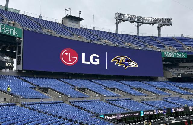 LG電子、NFLボルチモアのホーム球場に超大型ディスプレイを供給