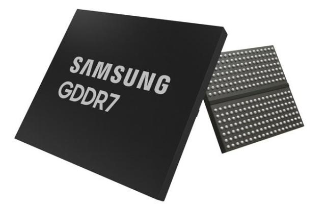삼성전자의 GDDR7 사진삼성전자