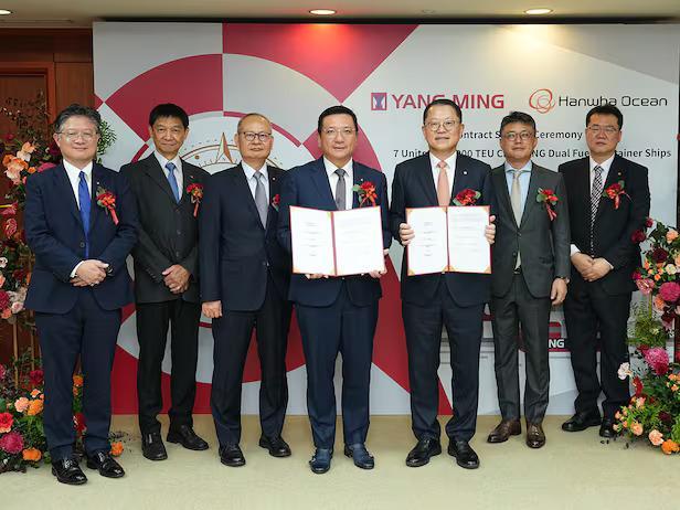 Koreas Hanwha Ocean bags $1.4-bln order for LNG carriers from Taiwan