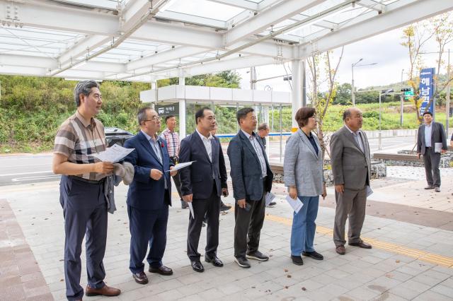 해남군의회의장 이성옥는 오는  27일 목포보성선 정식 개통을 앞두고 지난 16일 해남역을 방문하여 시설 및 운영환경을 사전 점검했다사진해남군의회