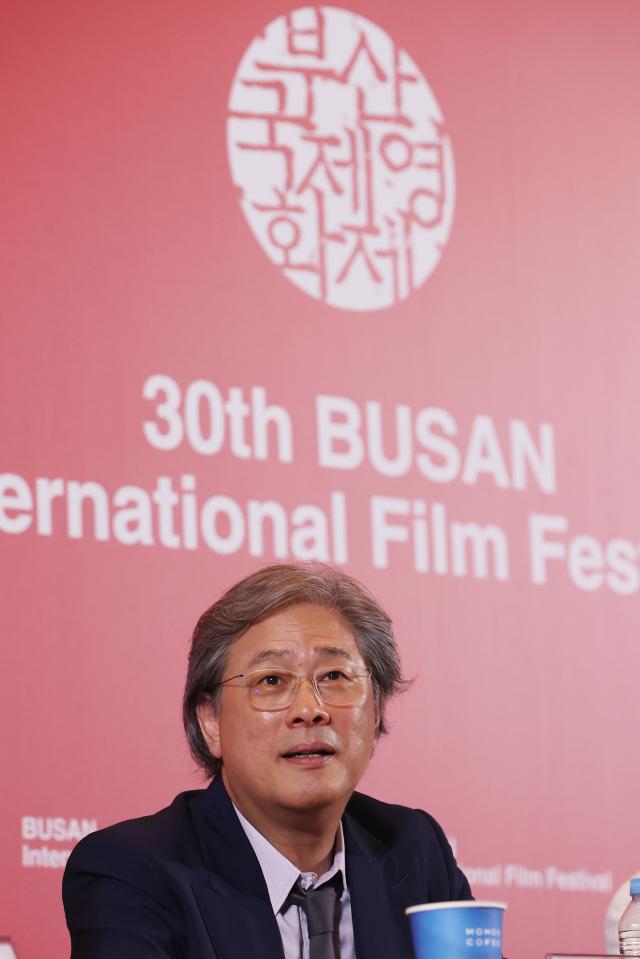 박찬욱 감독 사진연합뉴스