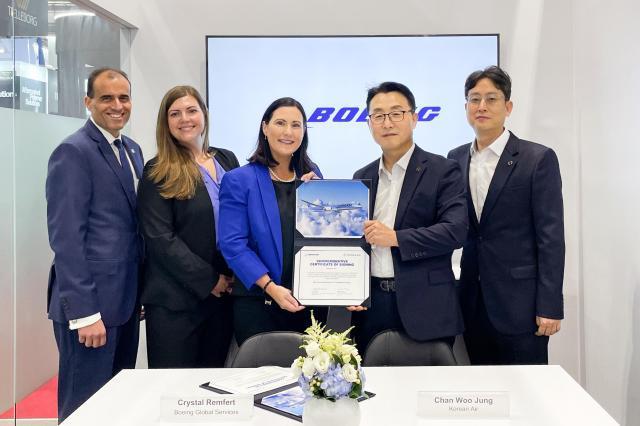 大韓航空、米ボーイング社と予知整備協力強化