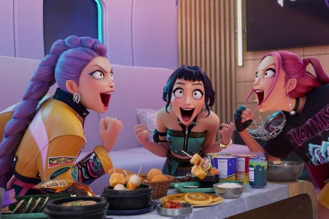 A scene from Netflixs animated film KPop Demon Hunters Courtesy of Netflix
