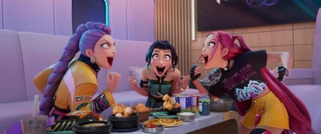 A scene from Netflixs animated film KPop Demon Hunters Courtesy of Netflix