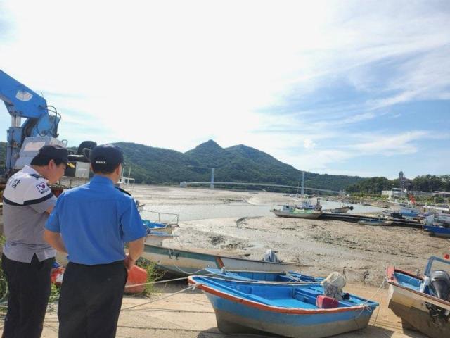 목포해양경찰서서장 채수준는 이달 들어 5회에 걸쳐 서장이 직접 관내 취약개소를 방문해 현장점검을 실시했다사진목포해양경찰서
