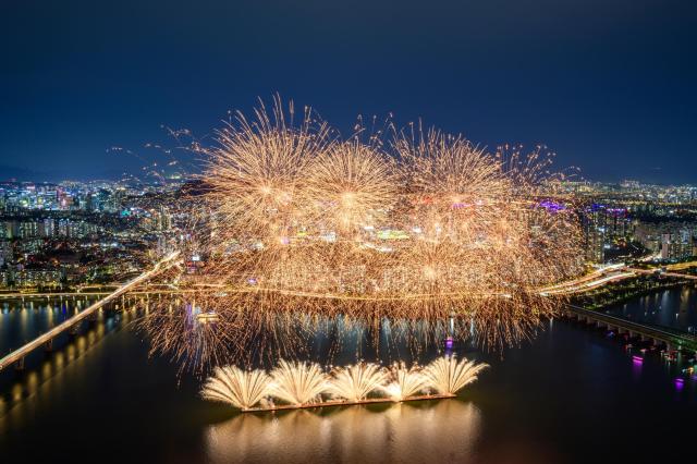 서울 여의도 불꽃 축제 사진영등포구청