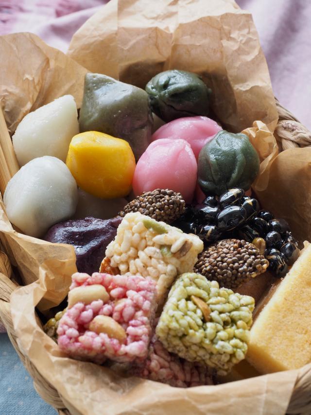 Korean traditional rice cakes Getty Images Bank