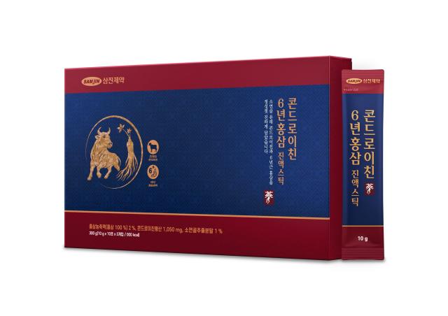 콘드로이친 6년홍삼 진액스틱 제품 이미지사진삼진제약