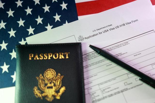 H-1B 비자 신청서 사진로이터연합뉴스