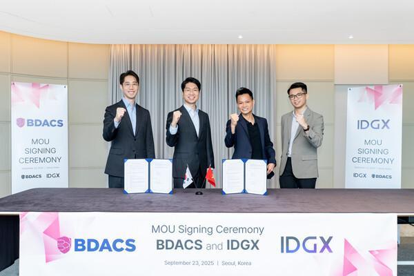 Công ty công nghệ tài chính blockchain nội địa Bdacs đã thiết lập quan hệ đối tác chiến lược với công ty chuyên về tài sản kỹ thuật số IGDX của Việt Nam ẢnhBdacs