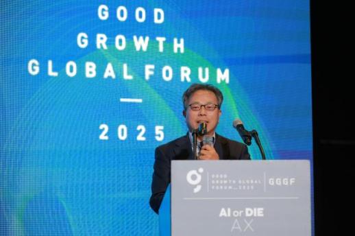 [2025 GGGF] 장병탁 교수 AI 3대 강국…기술, 생태계, 제도 3박자 필요