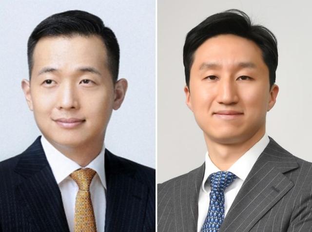 김동관 한화그룹 부회장왼쪽 정기선 HD현대 수석부회장 사진각 사