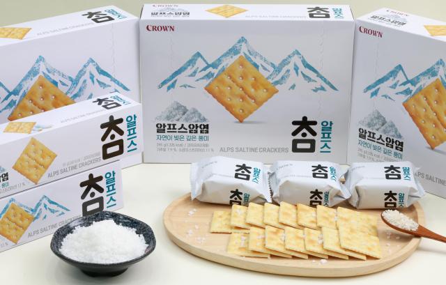 크라운제과 참 알프스 사진크라운제과