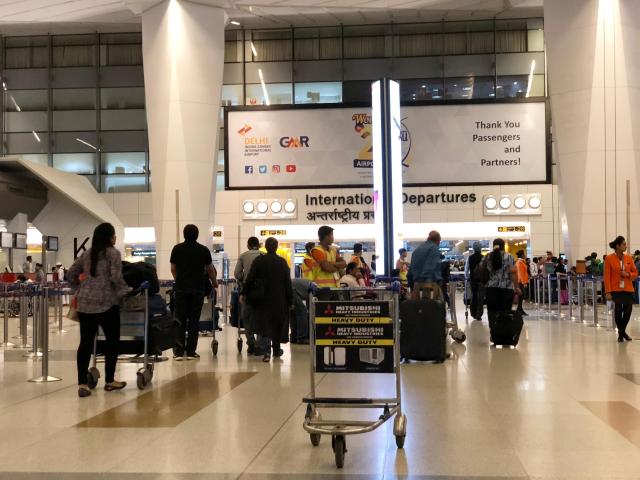 인디라 간디 국제공항 사진게티이미지
