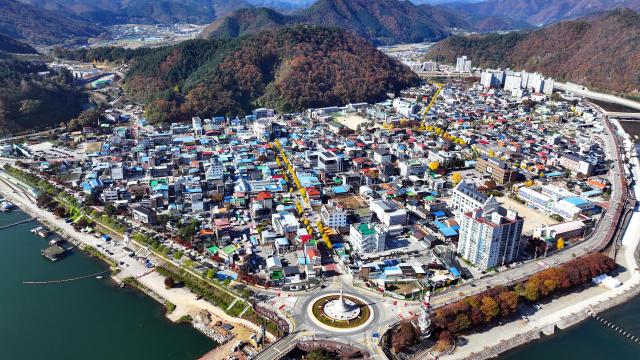 강원 화천군 화천읍 전경사진화천군