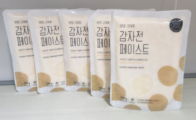 ‘양양그대로 감자전 페이스트’간편 조리용 사진양양군