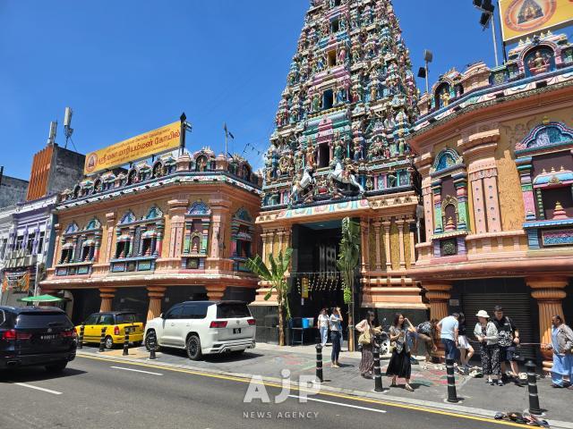 The Sri Mahamariamman Temple in Kuala Lumpur Oct 2 2025 AJP Kim Dong-young