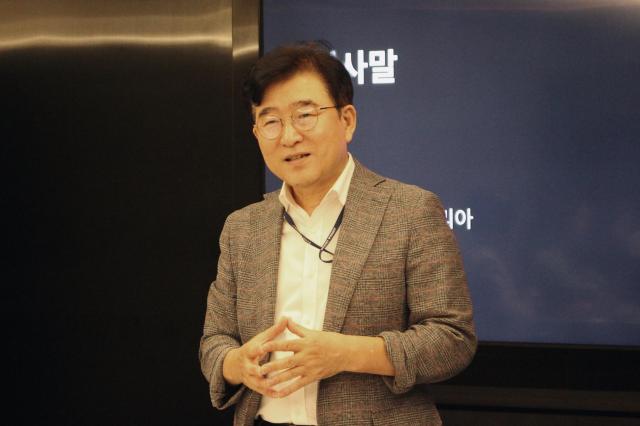 전인호 퓨어스토리지 코리아 지사장은 최근 서울 강남구 퓨어스토리지 사무실에서 기자와 만나 인터뷰하고 있다 사진퓨어스토리지