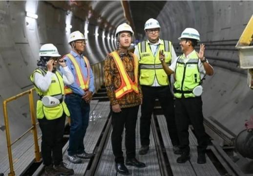 [NNA] 印尼 부통령, 자카르타 MRT 공사 현장 점검