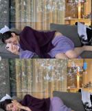 박지현, 셀프 열애설 공개?…남성 실루엣에 PT 선생님 일축