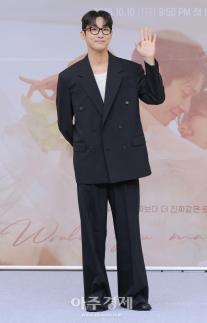 [포토] 포즈 취하는 배나라 (우주메리미 제작발표회)