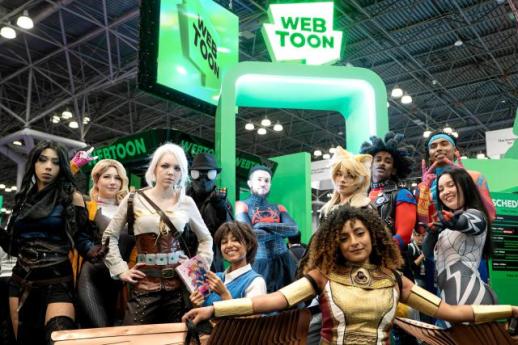 네이버웹툰, 2025 뉴욕 코믹콘 참가…북미 팬과 만나다