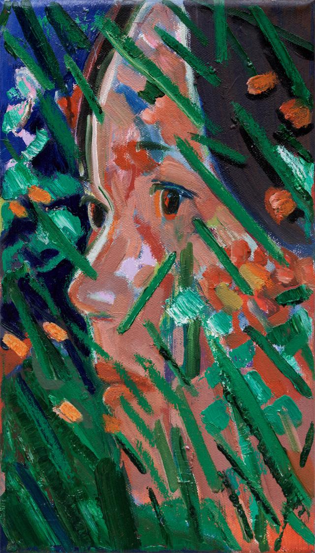 김은정 KIM Eun Jeong 여름 산책 Summer Stroll 2025 캔버스에 유채 Oil on canvas 334x19cm사진학고재