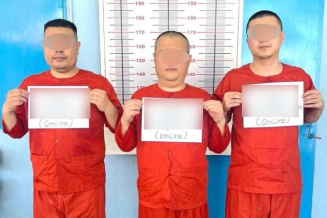 Three Chinese nationals indicted by Cambodian prosecutors for the murder of a Korean college student Photo  Yonhap News