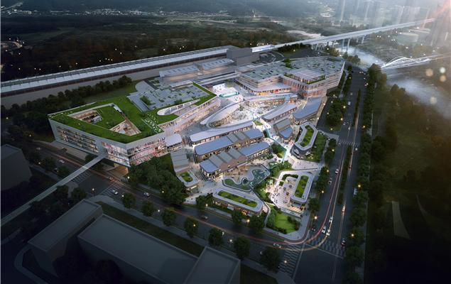 KTX 울산역 복합환승센터 조감도 사진울산시