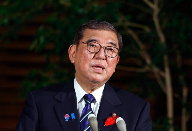 이시바 시게루 일본 총리사진EPA연합뉴스