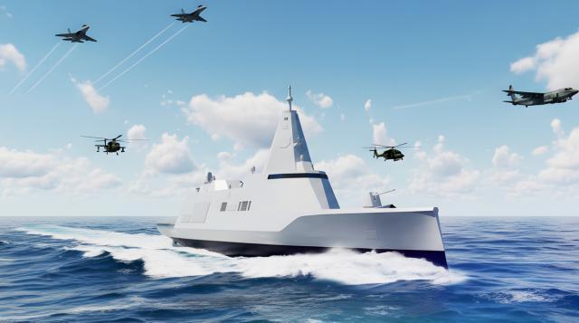 ハンファオーシャン、次世代戦略水上艦を公開…戦闘性能・生存性↑