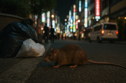 [재팬 룸] 도쿄 도심, 쥐 출몰 급증…관광객 "충격적인 밤"