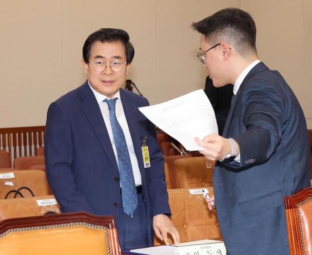 도세호 SPC 대표가 15일 서울 여의도 국회에서 열린 고용노동부에 대한 기후에너지환경고용노동위원회 국정감사에 출석했다 사진연합뉴스DB