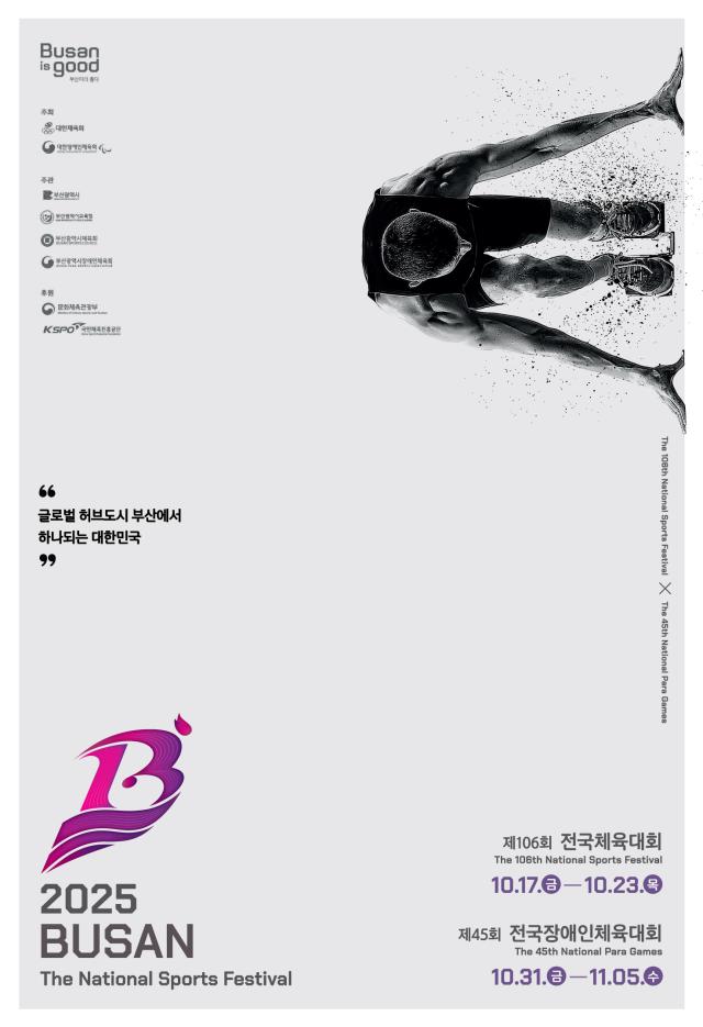 제106회 전국체육대회 포스터 사진대한체육회