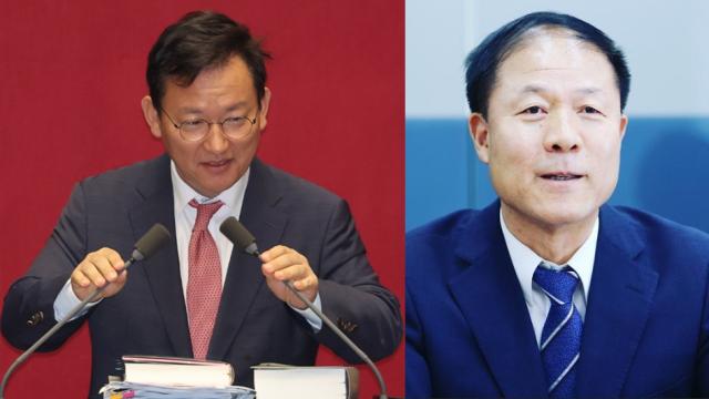[ (좌) 김형동 국민의힘 국회의원, (우) 김택환 미래전환정책연구원장 / 출처 = 연합뉴스 ]

