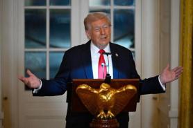 Trump throws cold water on trade deal prospects with repeated demand for upfront cash