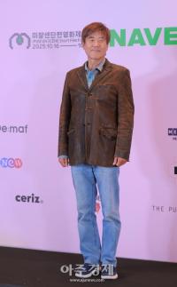 [포토] 미쟝센단편영화제 참석한 이현승 명예집행위원장