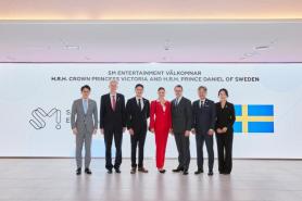 Swedish royals tour SM Entertainment to explore K-pops global reach