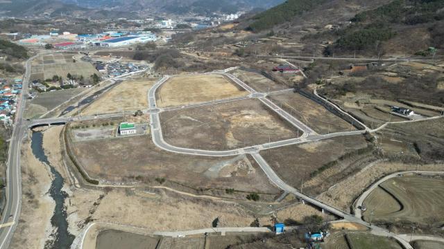산청한방항노화산단 전경사진산청군