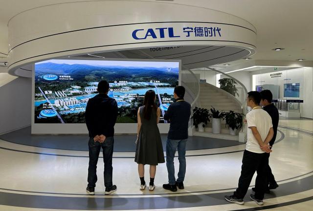 중국 푸젠성 닝보에 있는 중국 배터리업체 CATL 본사사진로이터연합뉴스